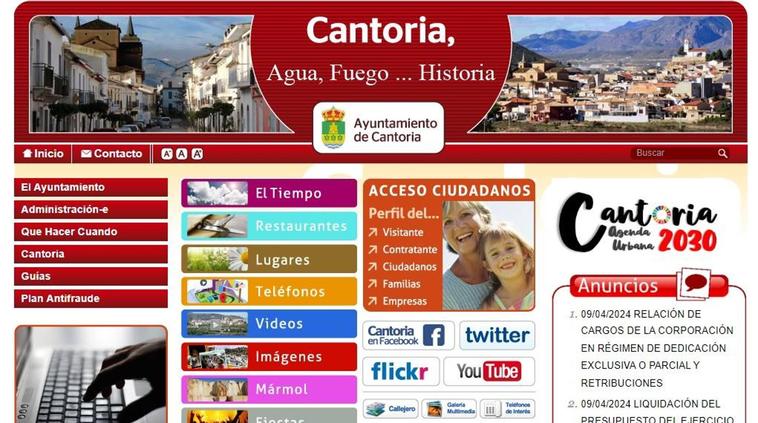 El Consejo de Transparencia sentencia a Cantoria y le da dos meses para publicar sus datos municipales