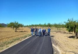 Visita del camino rural.