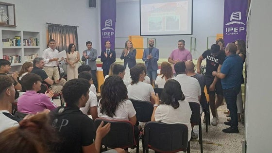 Los menores del centro Tierras de Oria celebran su fiesta de graduación