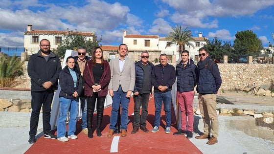 Martín inaugura el nuevo carril bici en Arboleas desarrollado gracias a 270.000 euros del Gobierno