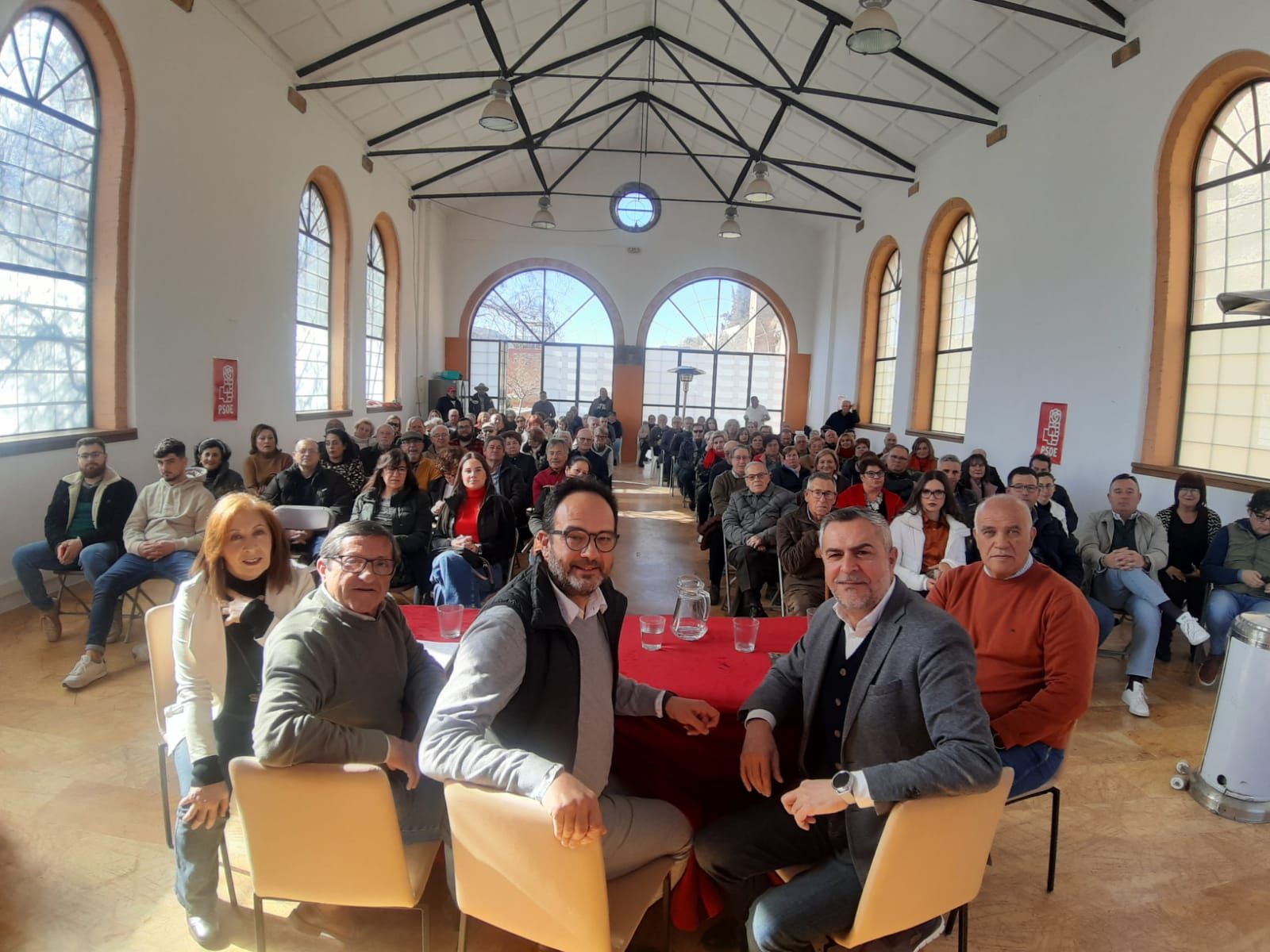 Acto organizado en Serón por el primer centenario del PSOE local.