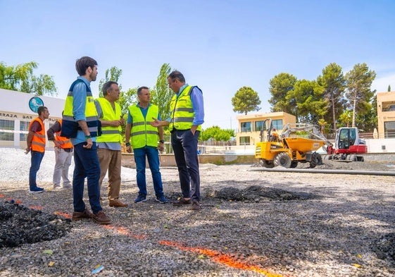 La Diputación limpia la Balsa de Cela y repara daños por la DANA en Lúcar