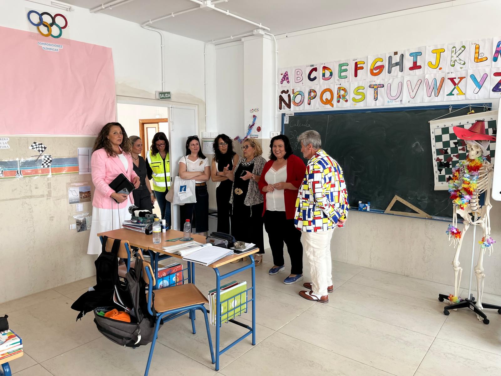 El Colegio Rural de Partaloa rehabilita su aula de especialidades gracias a las actuaciones del PFEA