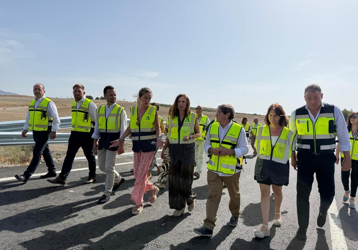 Concluye la reconstrucción de la carretera A-334 y el nuevo puente de Serón