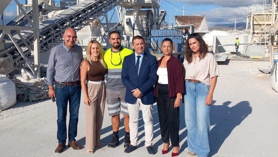 La Junta incentiva con más de 140.000 euros a la empresa Industrias Derivadas del Mármol de Albox