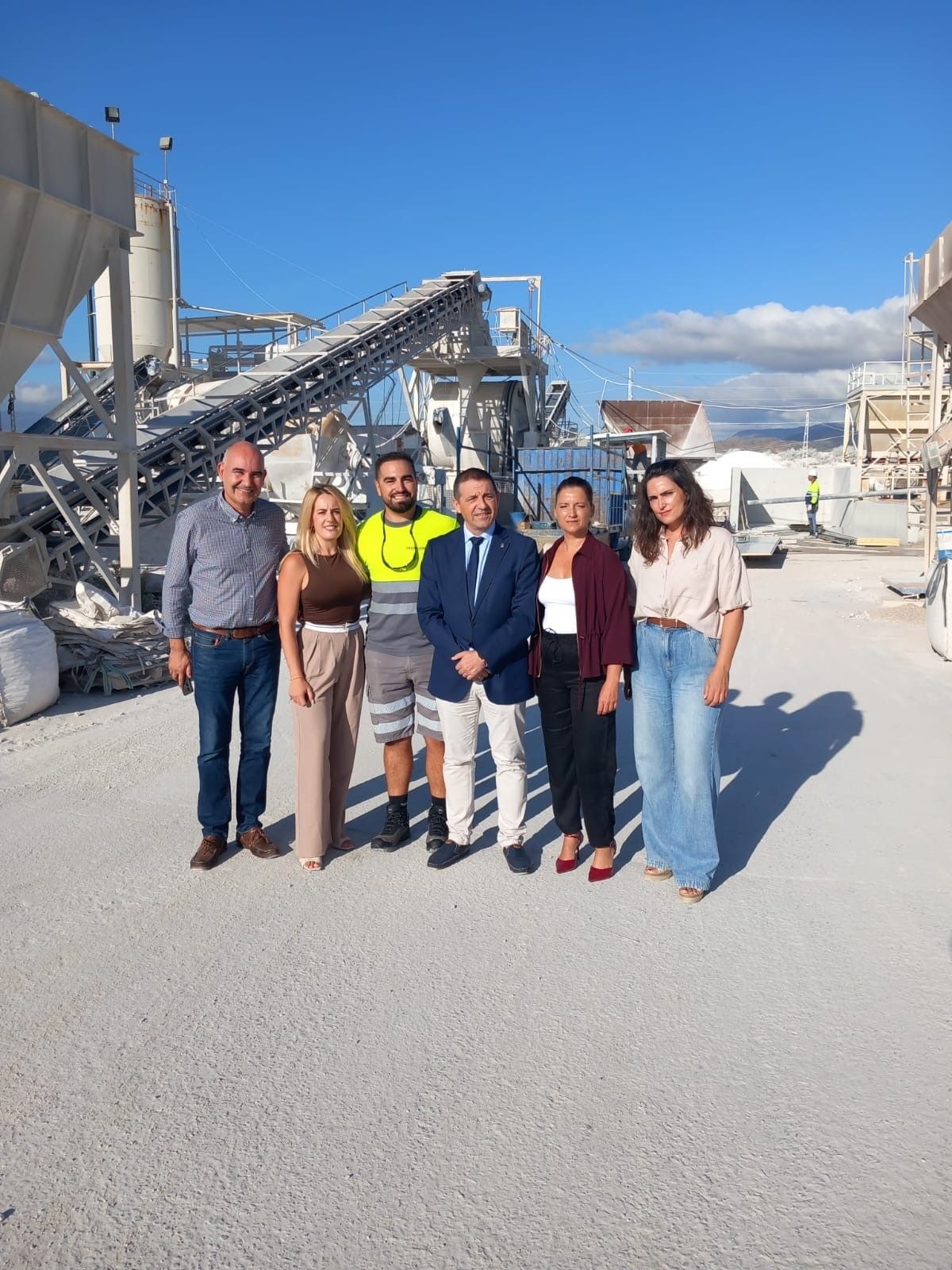 La Junta incentiva con más de 140.000 euros a la empresa Industrias Derivadas del Mármol de Albox