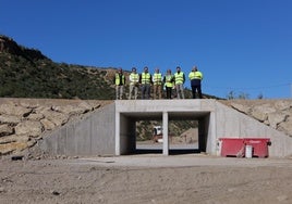Nuevo puente en Zurgena.