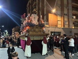 Albox vive con intensidad la primera mitad de su Semana Santa y consolida el relevo generacional en los pasos