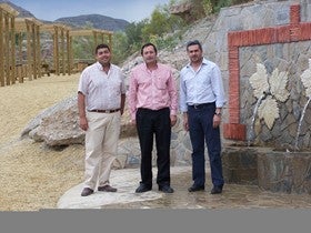 Zurgena acondiciona la fuente de Los Llanos del Peral