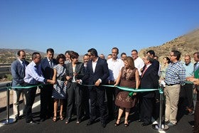 “La primera parte de la autovía del Almanzora es ya una realidad” anuncia Cruz Villalón