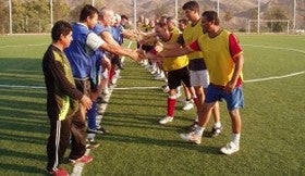 Fútbol entre 'Resto del mundo' y Cantoria por la integración
