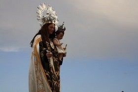 Purchena se despide de su feria con la romería de la Virgen del Carmen