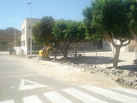 A buen ritmo las obras del colegio Nuestra Señora de la Asunción de Arboleas