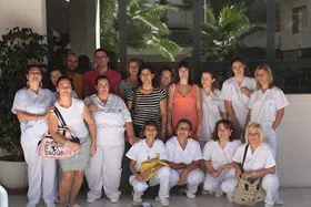 Las alumnas de Ayuda a Domicilio visitan la Residencia Ángeles Parra y el Centro Ocupacional Virgen del Río