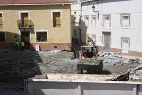 EL Ayuntamiento de Bayarque remodela la plaza de 'Abajo'