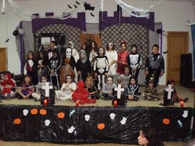 El Área de Cultura de Partaloa organiza halloween con gran acogida entre los vecinos