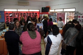 Éxito de participación en la jornada de Puertas Abiertas realizada por la escuela taller el Saliente IV de Albox