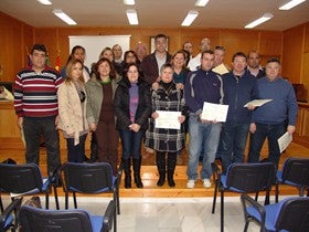 En Olula del Río, 12 personas en paro participan en un taller de empleo de viverismo y restauración de áreas degradadas