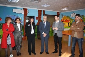 El presidente de la Junta visita el  centro de menores de Purchena