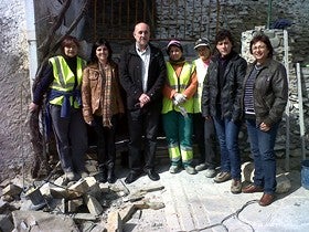 Obras del Plan de Fomento de Empleo Agrario en Cóbdar