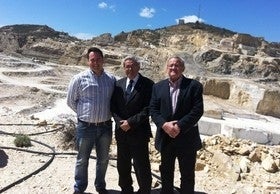 El Subdelegado del Gobierno visita Olula, Fines y Macael