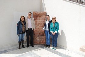 Mobiliario urbano para el Mirador de la calle Granada en Olula