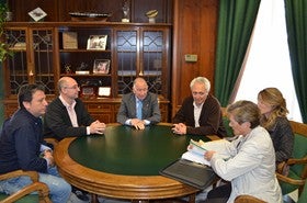 Los hosteleros trasladan sus "Inquietudes" al presidente de la Diputación