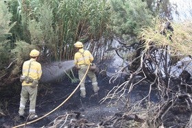 Controlado un nuevo incendio en Purchena