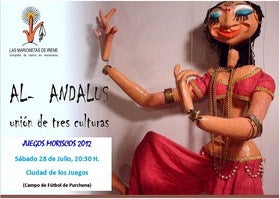 Las Marionetas de las Tres Culturas llegan a los Juegos Moriscos