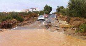 Las lluvias dejan un fallecido en Vera