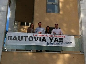 Macael se suma a la campaña de la Mancomunidad para reclamar la ejecuación de la autovía del Almanzora