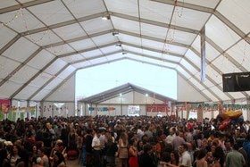 Todo preparado para la Feria de Albox 2012