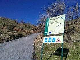 Mejora dos dos caminos rurales municipales en Bacares