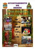 Concierto de Navidad y actividades para los pequeños en la plaza Nueva de Serón