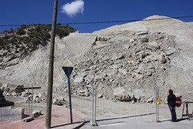 Zurgena comienza la segunda fase de las obras de los desprendimientos