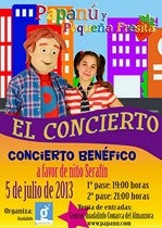 Olula del Río acogerá este viernes un concierto benéfico para ‘El niño Serafín Franco’