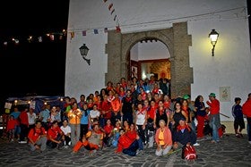 Peregrinos ‘de todos los tiempos’ se acercan a Bacares a visitar al Santo Cristo del Bosque