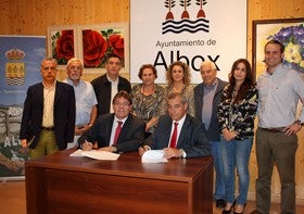 El Ayuntamiento de Albox y Gestagua firman el acuerdo para llevar agua de calidad hasta los hogares del municipio