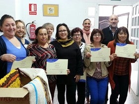 Diputación organiza un Taller de Telares para formar a 10 mujeres de Somontín