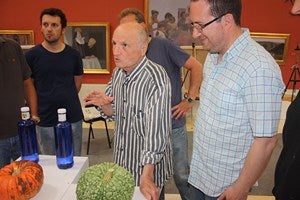Antonio López regresa a Olula del Río  para compartir su arte con 36 jóvenes pintores