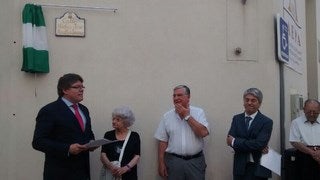 El recordado y querido médico José Miralles Jiménez ya tiene una calle en Albox