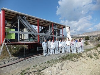 Estudiantes de un máster de Ingeniería Agronómica de la Ual conocen la gestión de explotaciones gana-deras del Alto Almanzora