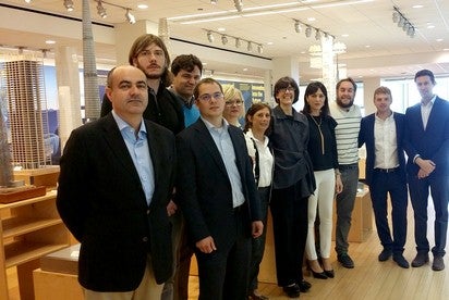 Siete  empresas de piedra natural del Almanzora conocen las oportunidades de negocio en la feria Coverings