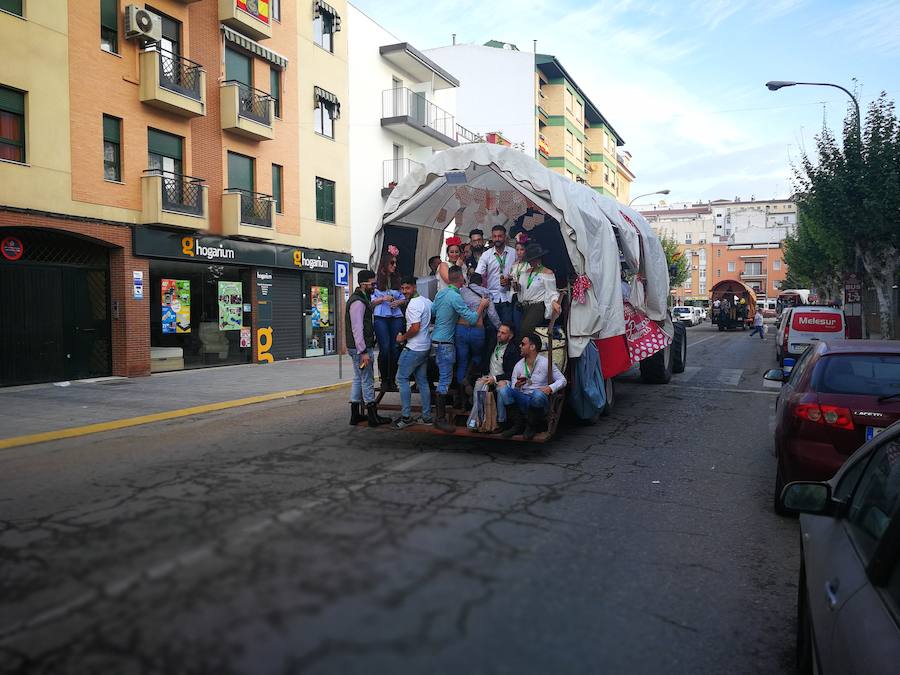 164 carretas han partido ya desde Andújar al Cerro del Cabezo