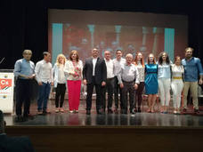 Integrantes de la lista de Cs en Arjonilla.