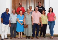 Inrtegrantes de la nueva directiva. 
