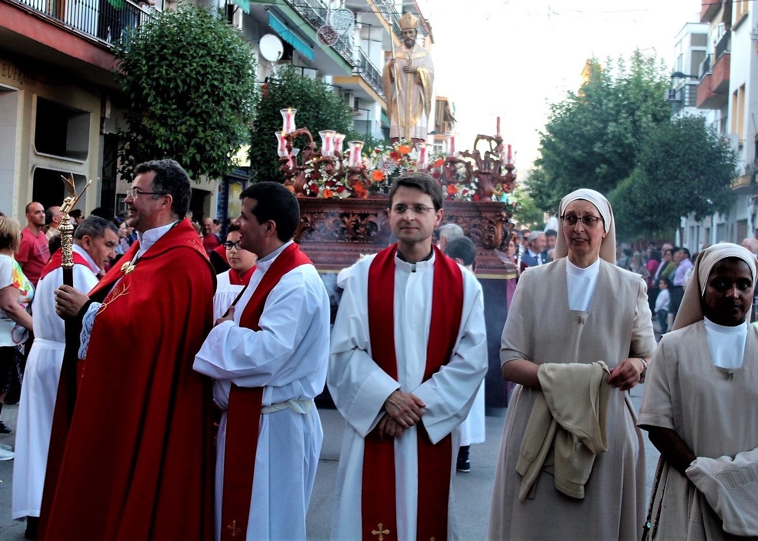 Procesión de San Eufrasio, patrón de Andújar y de la Diócesis de Jaén. 