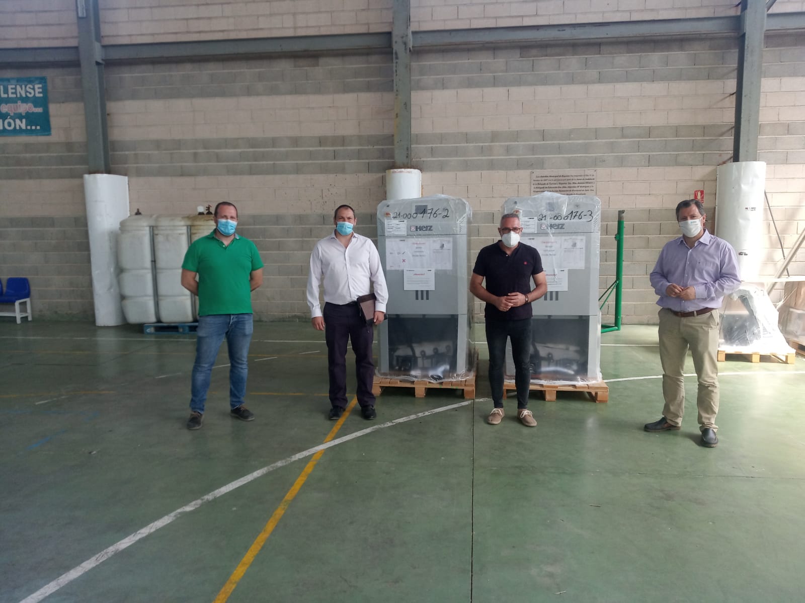 El colegio de Escañuela contará con dos plantas de biomasa