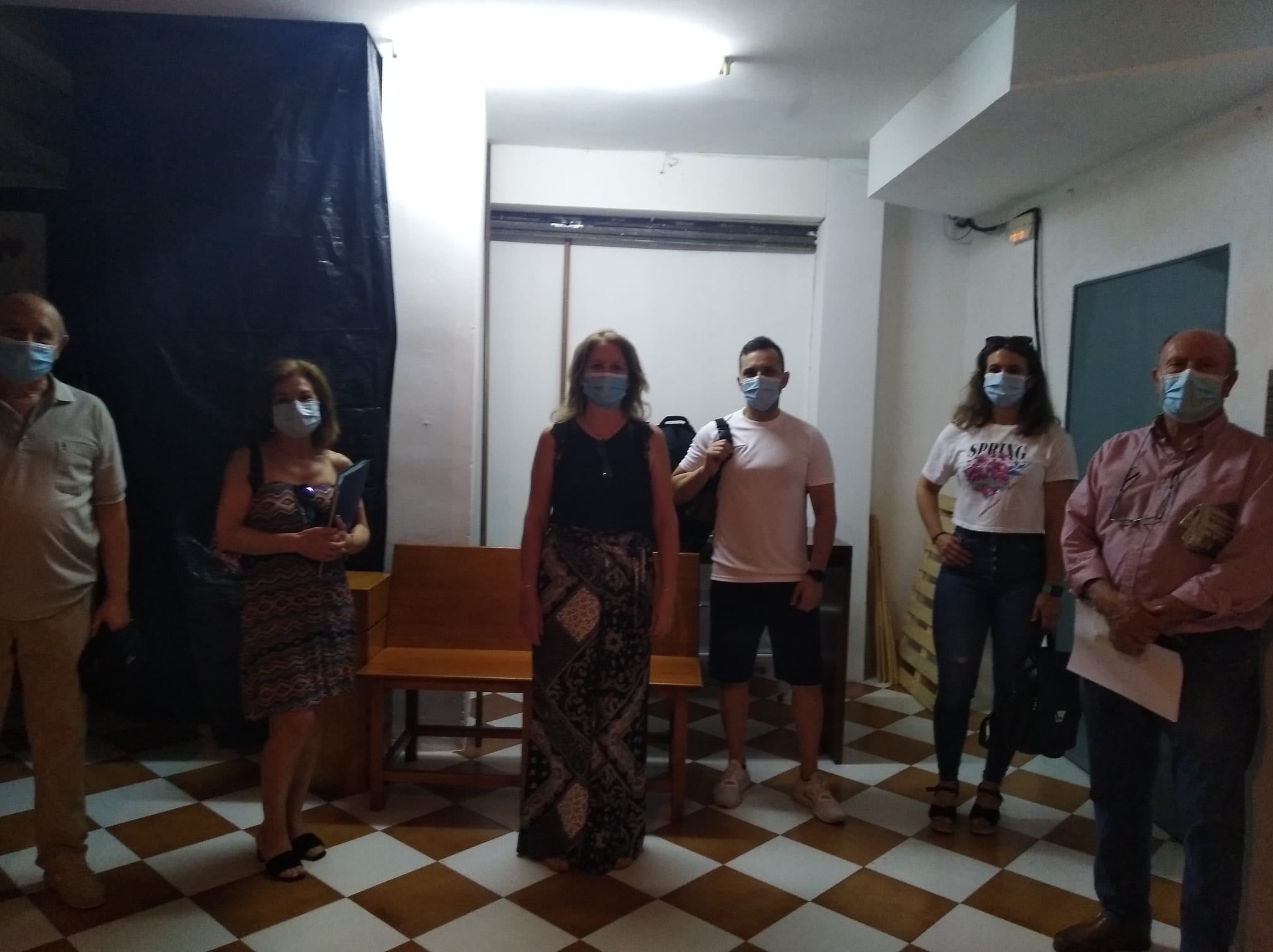 Voluntariado en la reunión de pasado miércoles. 