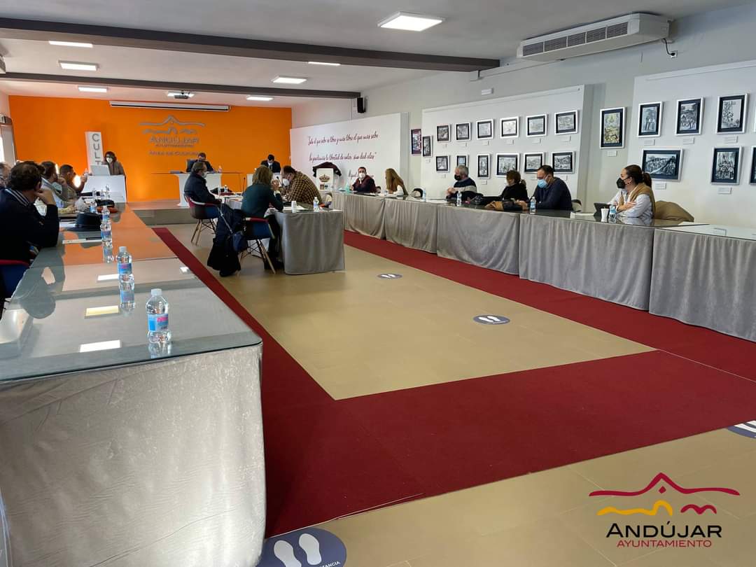 Pleno de la Corporación celebrado el pasado jueves donde se debatió el tema del hospital. 